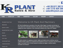 Tablet Screenshot of krmachinery.com